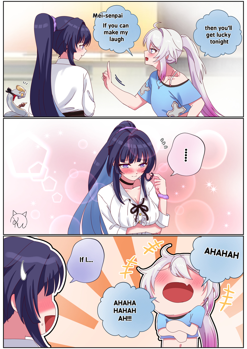 This is a pixiv picture whose title is U lucky tonight!.