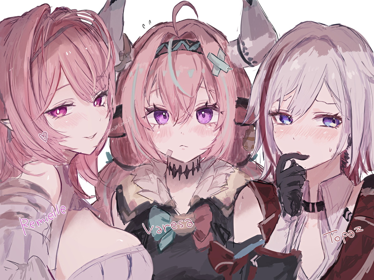 This is a pixiv picture whose title is 答え合わせ.