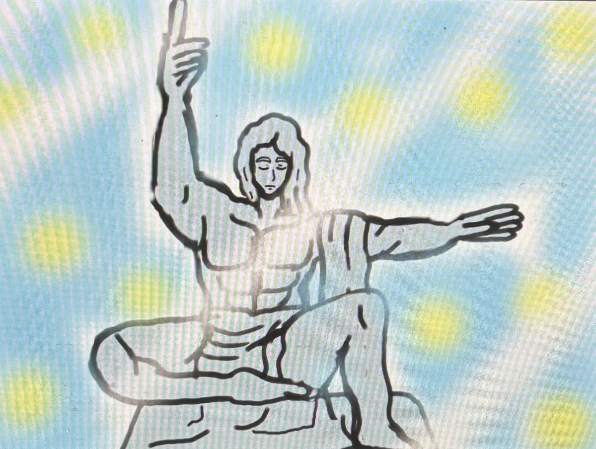 This is a pixiv picture whose title is 長崎原爆の日.
