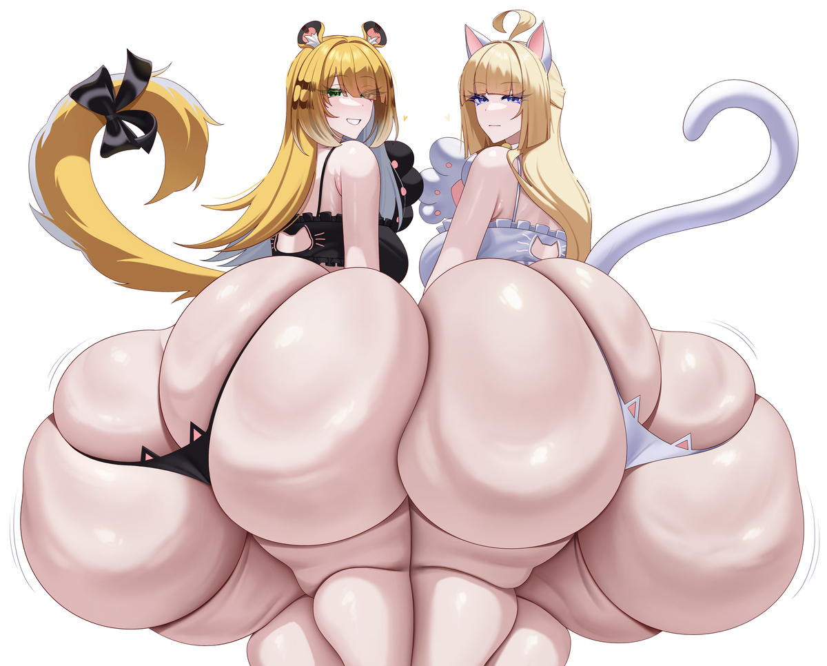 This is a pixiv picture whose title is Ju Fufu and Norma.