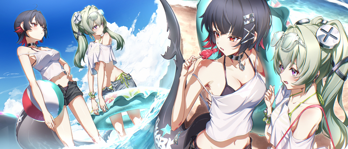 This is a pixiv picture whose title is 無題.