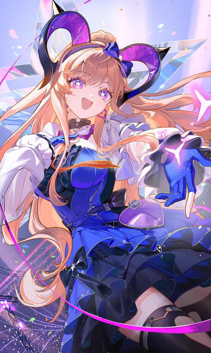 This is a pixiv picture whose title is 「把手交给我，这场演出就差你啦♫」.