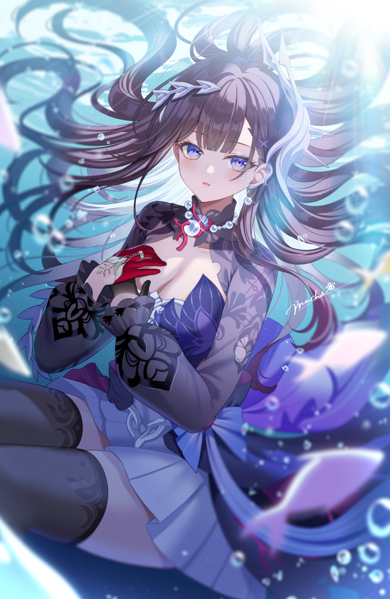 This is a pixiv picture whose title is セイレンス.