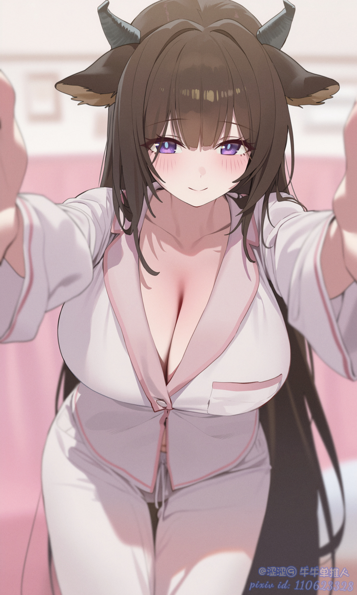 This is a pixiv picture whose title is 🤗💖.
