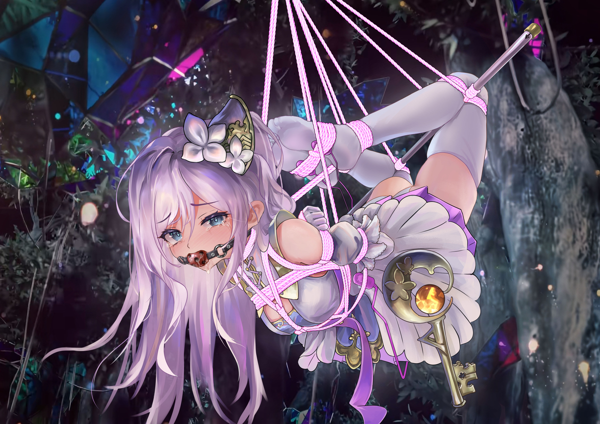 This is a pixiv picture whose title is 宿星審判 -眩耀、最果てにて-.