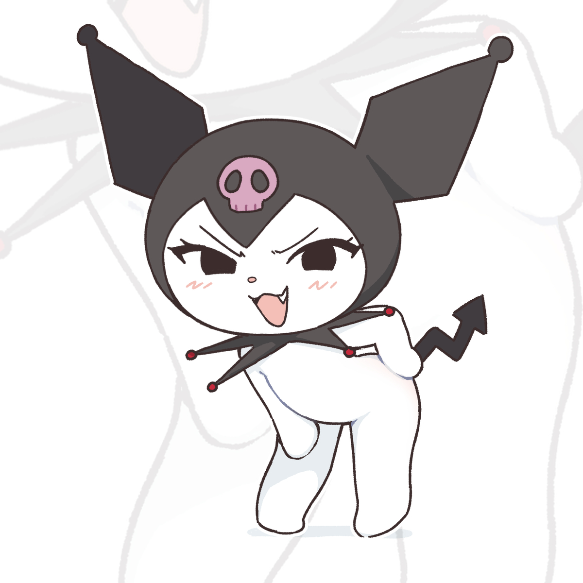 This is a pixiv picture whose title is クロミ.