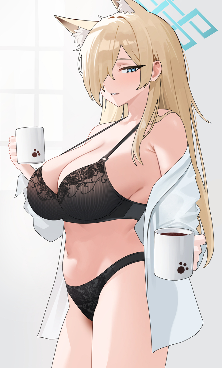 This is a pixiv picture whose title is Morning after.