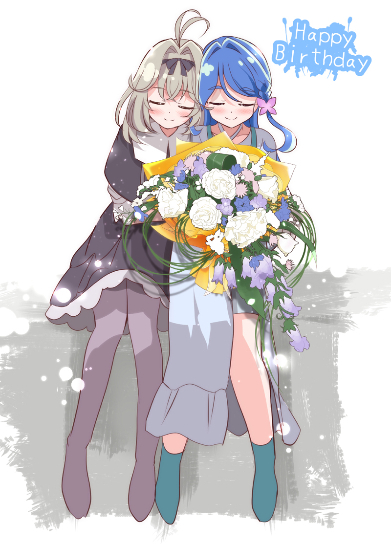 This is a pixiv picture whose title is HappyBirthday💙.