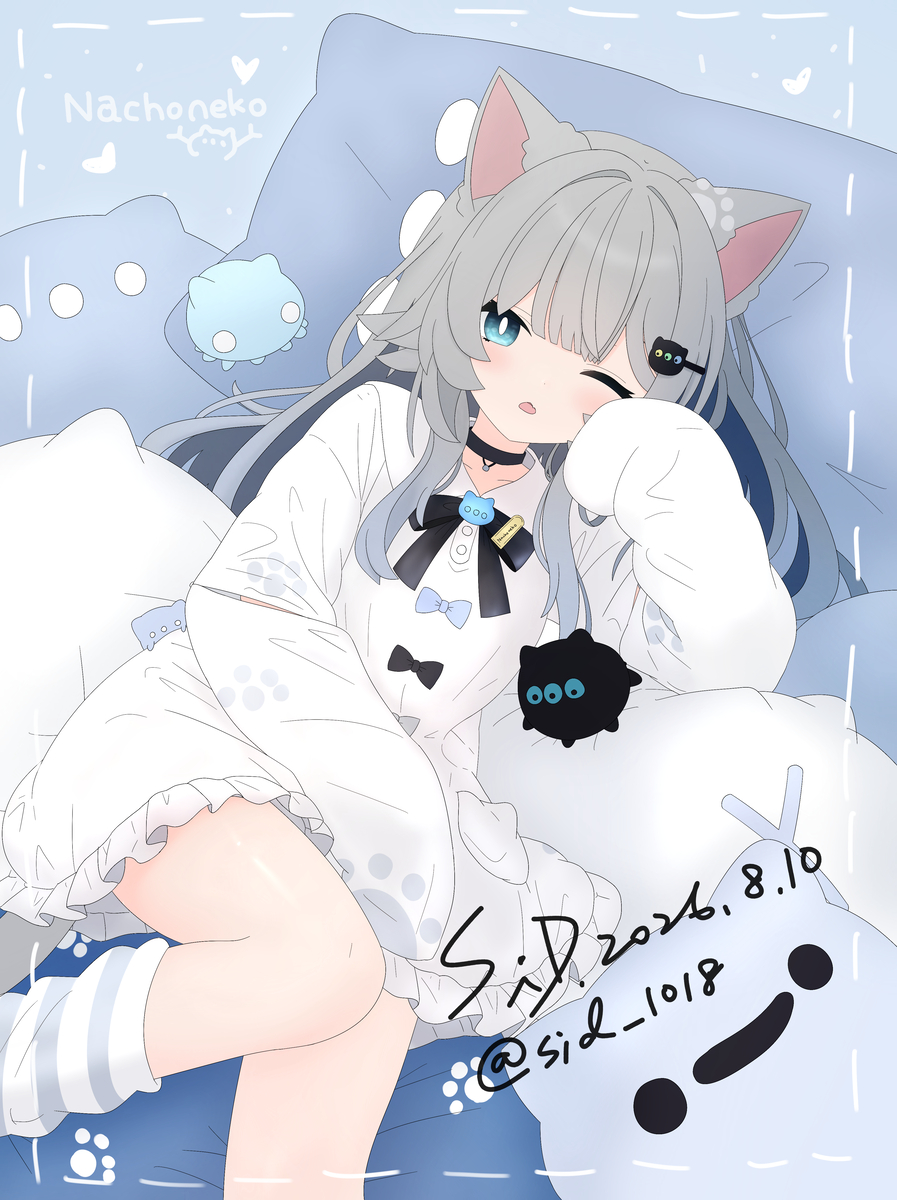 This is a pixiv picture whose title is なちょ ( ˋ  メˊ)_/ᐠ๏๏๏マ_(ᐠ・・・マ.
