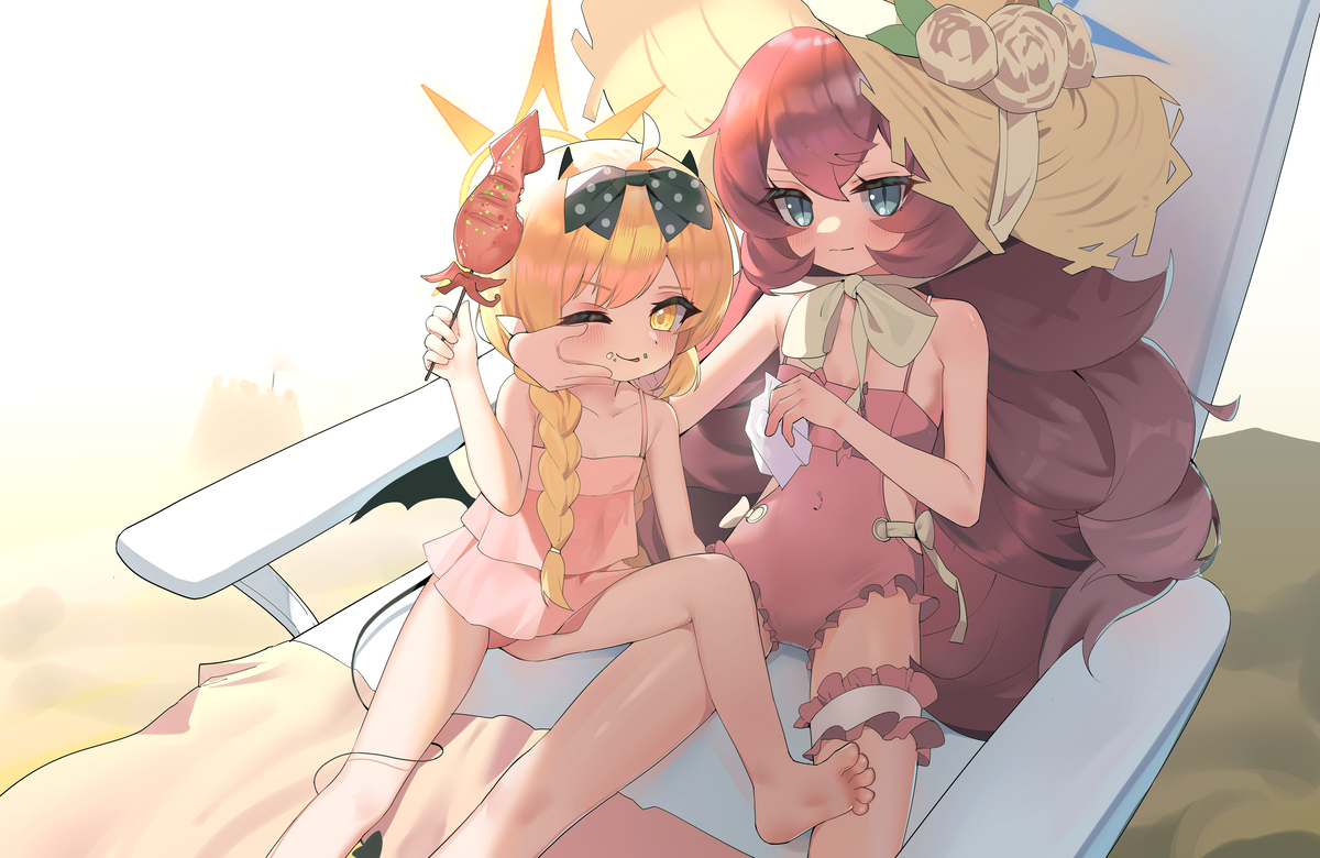 This is a pixiv picture whose title is 伊吕波和伊吹.