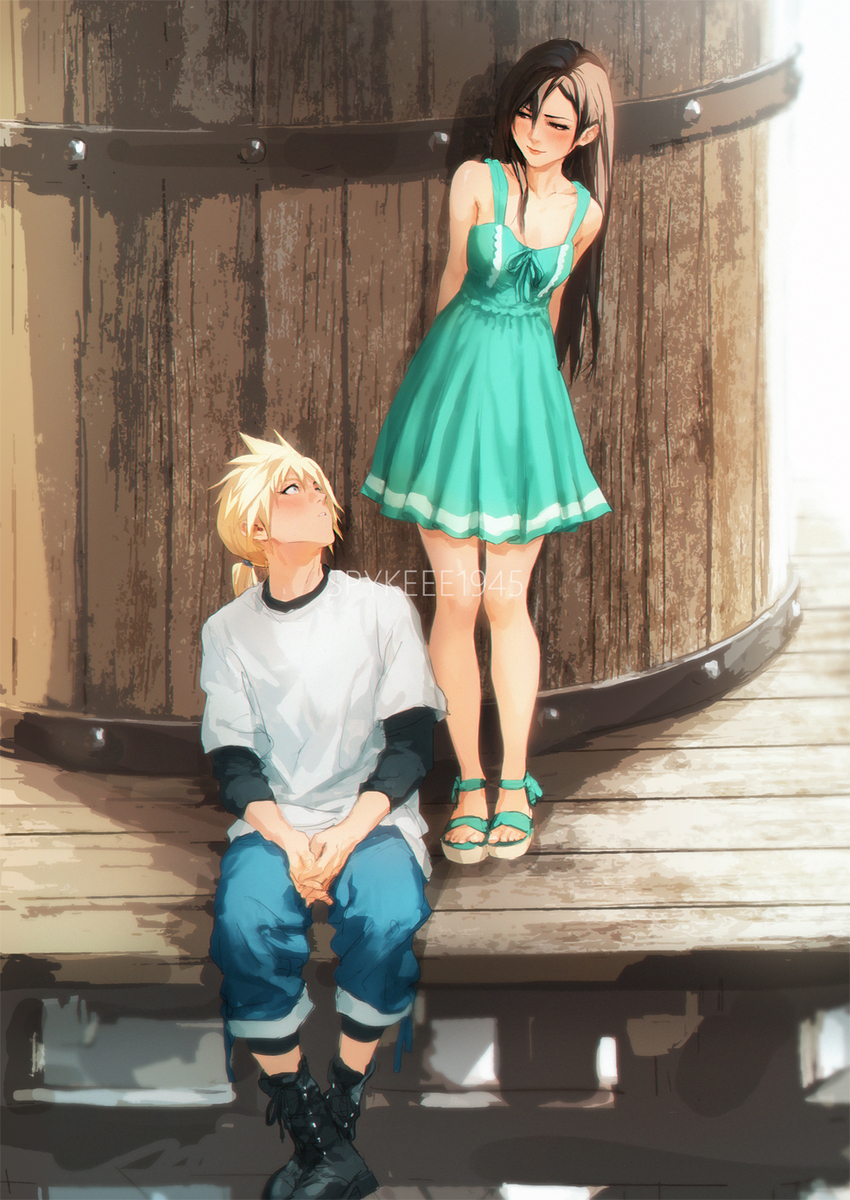 This is a pixiv picture whose title is Star-lit water tower.