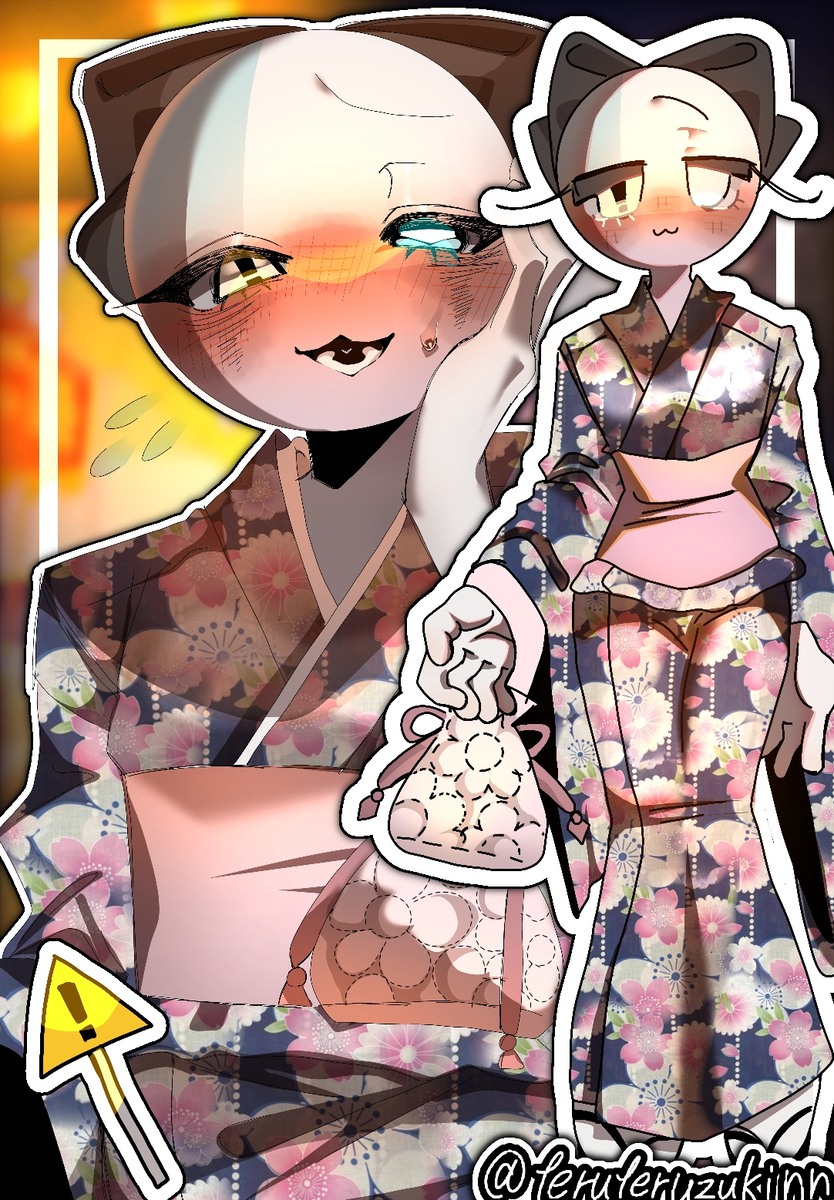 This is a pixiv picture whose title is 今日花火大会行きますわ♡.