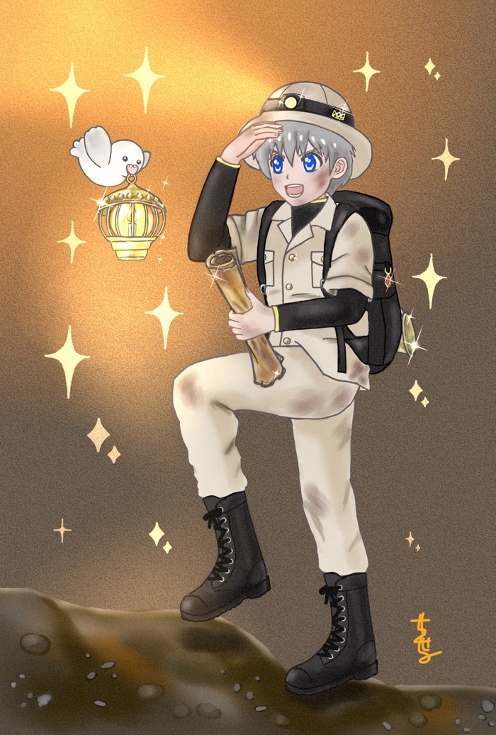 This is a pixiv picture whose title is ⛰️宝の山探し⛰️.