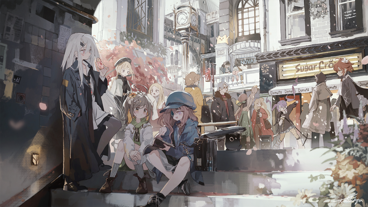 This is a pixiv picture whose title is DAILY LIFE— on Vistabari Ave..