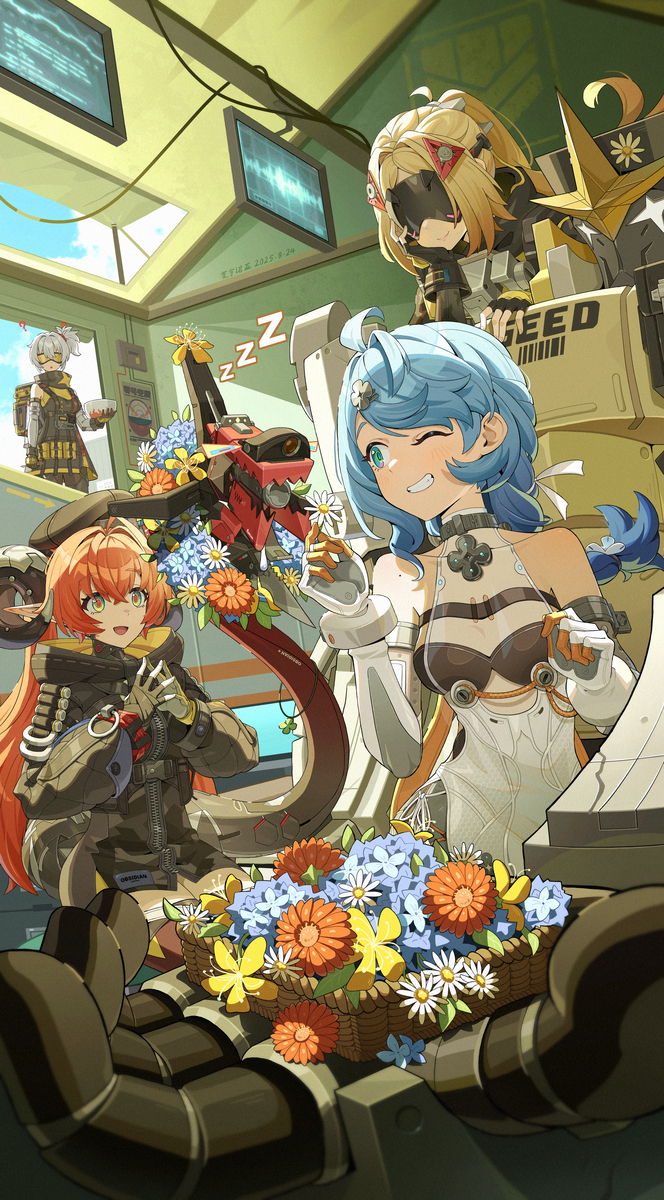 This is a pixiv picture whose title is 温馨一家.