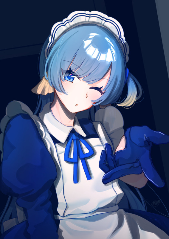This is a pixiv picture whose title is Chu.
