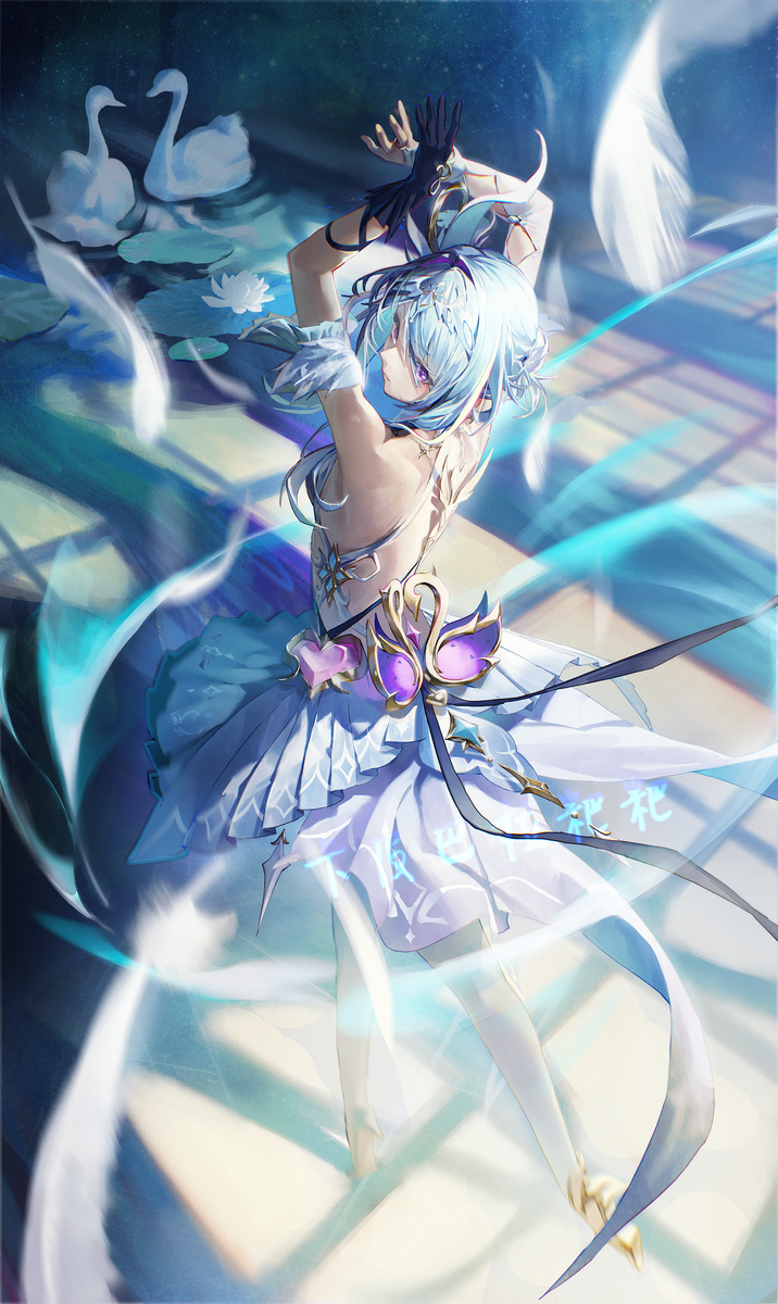 This is a pixiv picture whose title is オデット.