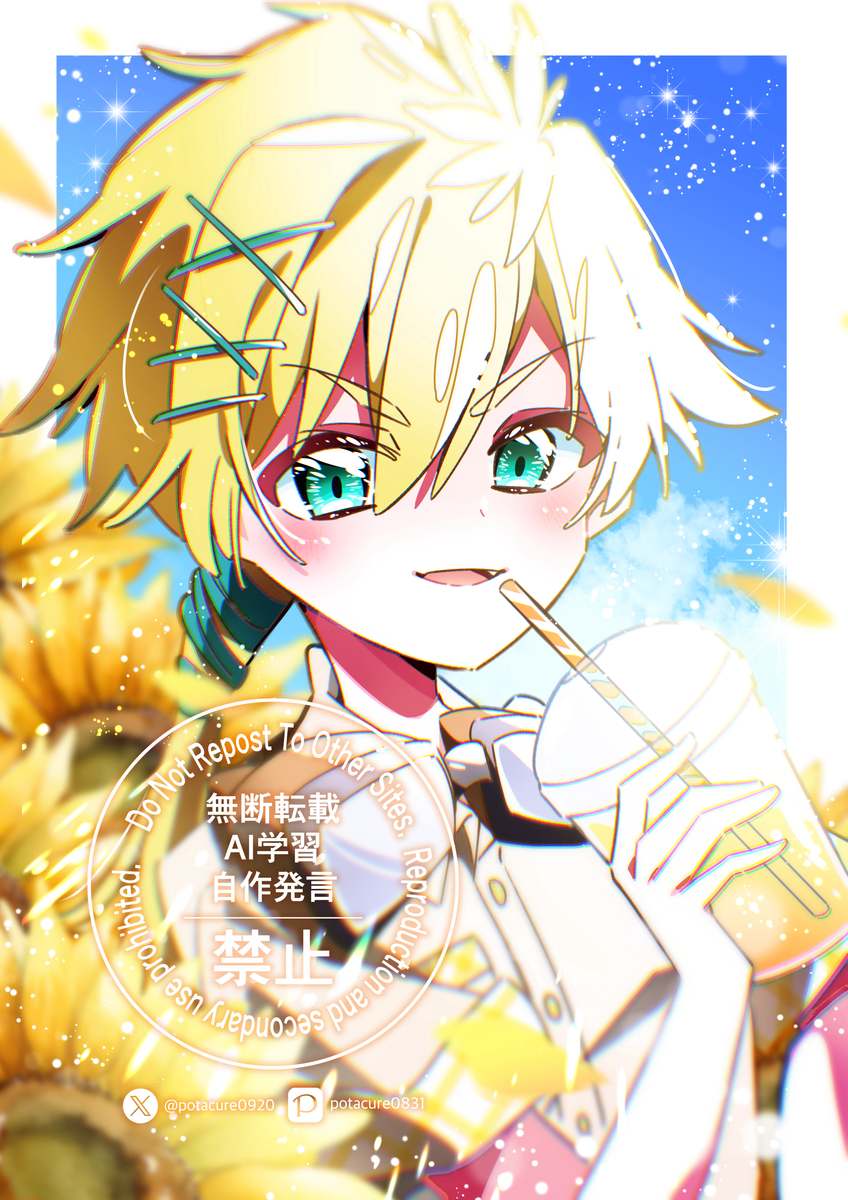 This is a pixiv picture whose title is 夏空フォトグラフなジェット先輩.