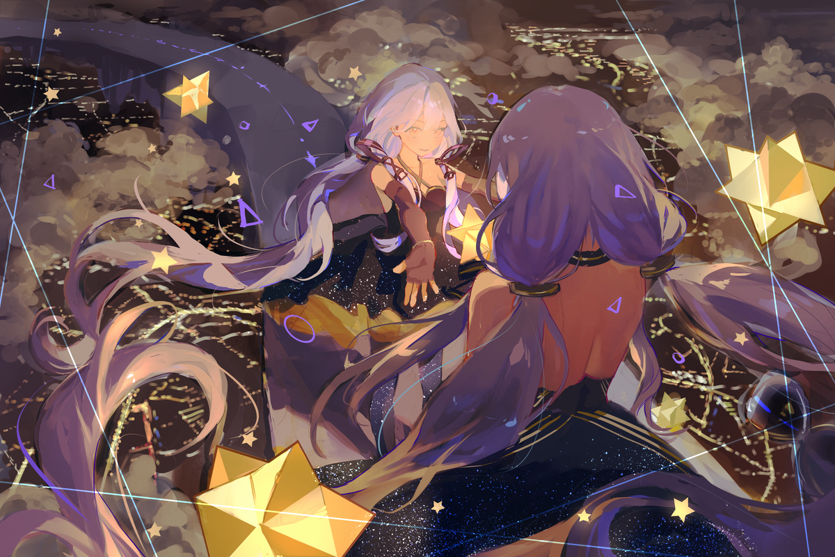 This is a pixiv picture whose title is 🌟.