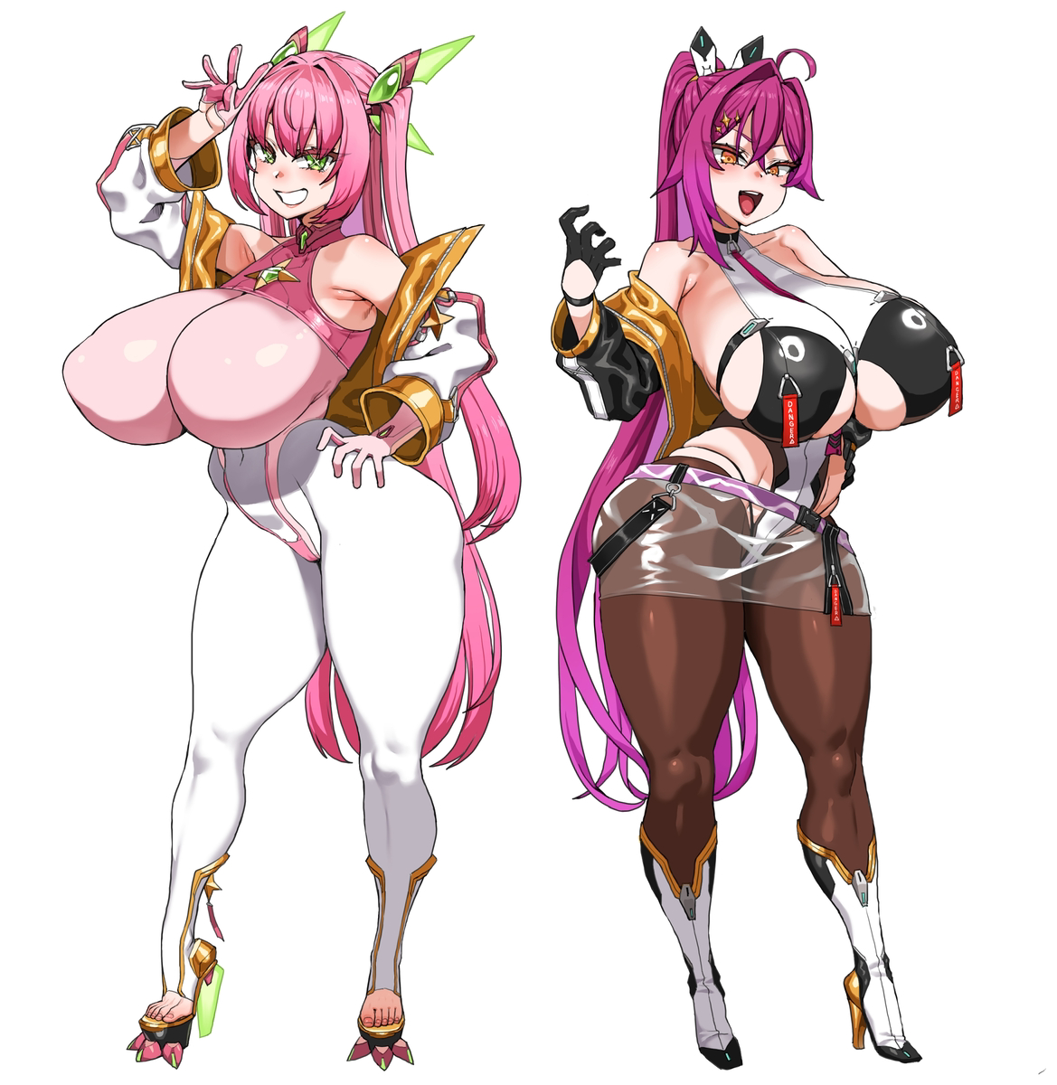 This is a pixiv picture whose title is Era & NEW.
