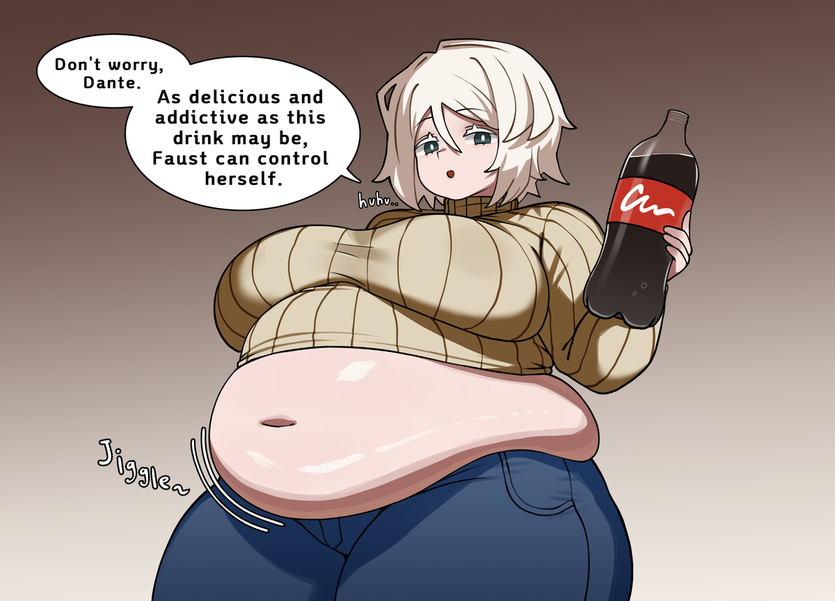 This is a pixiv picture whose title is Faust🥤.