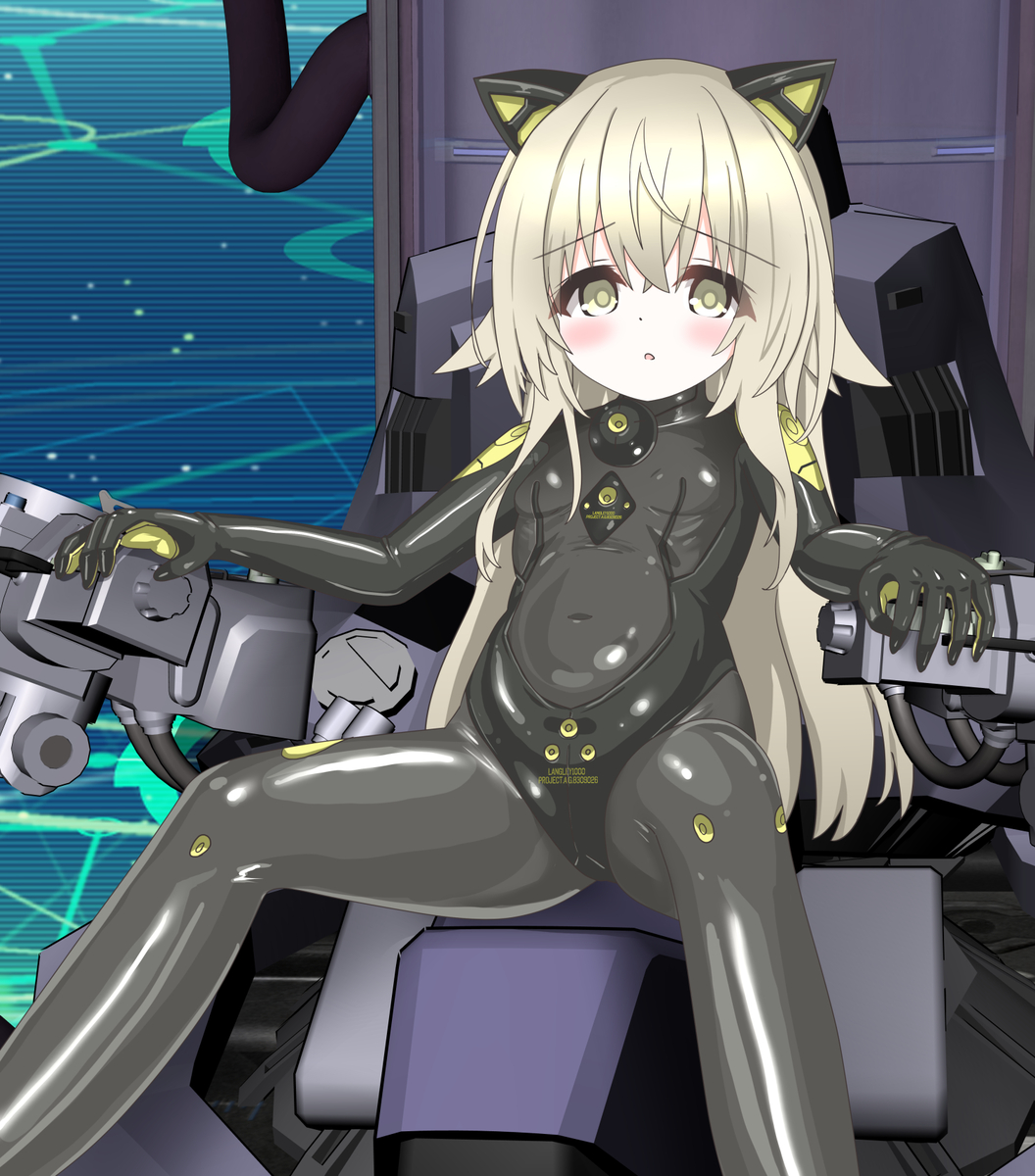 This is a pixiv picture whose title is パイロットシート.