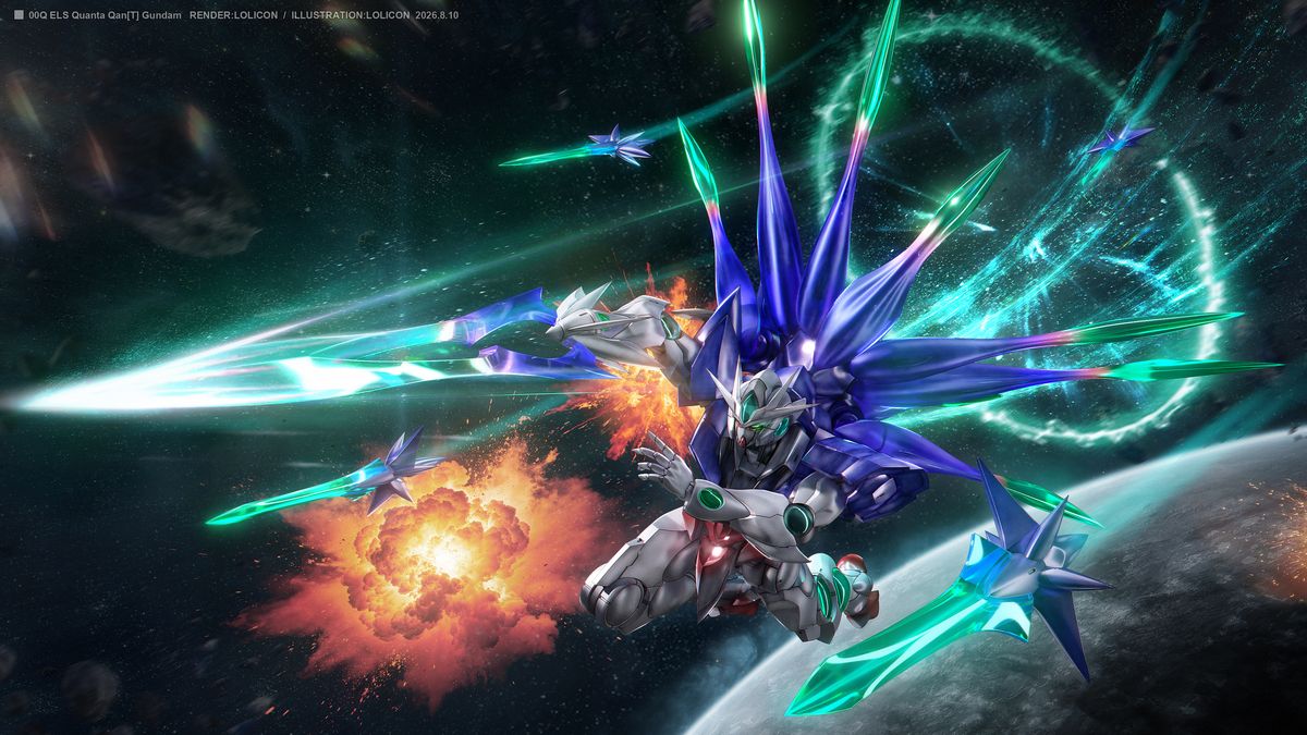 This is a pixiv picture whose title is ELS 00Q.