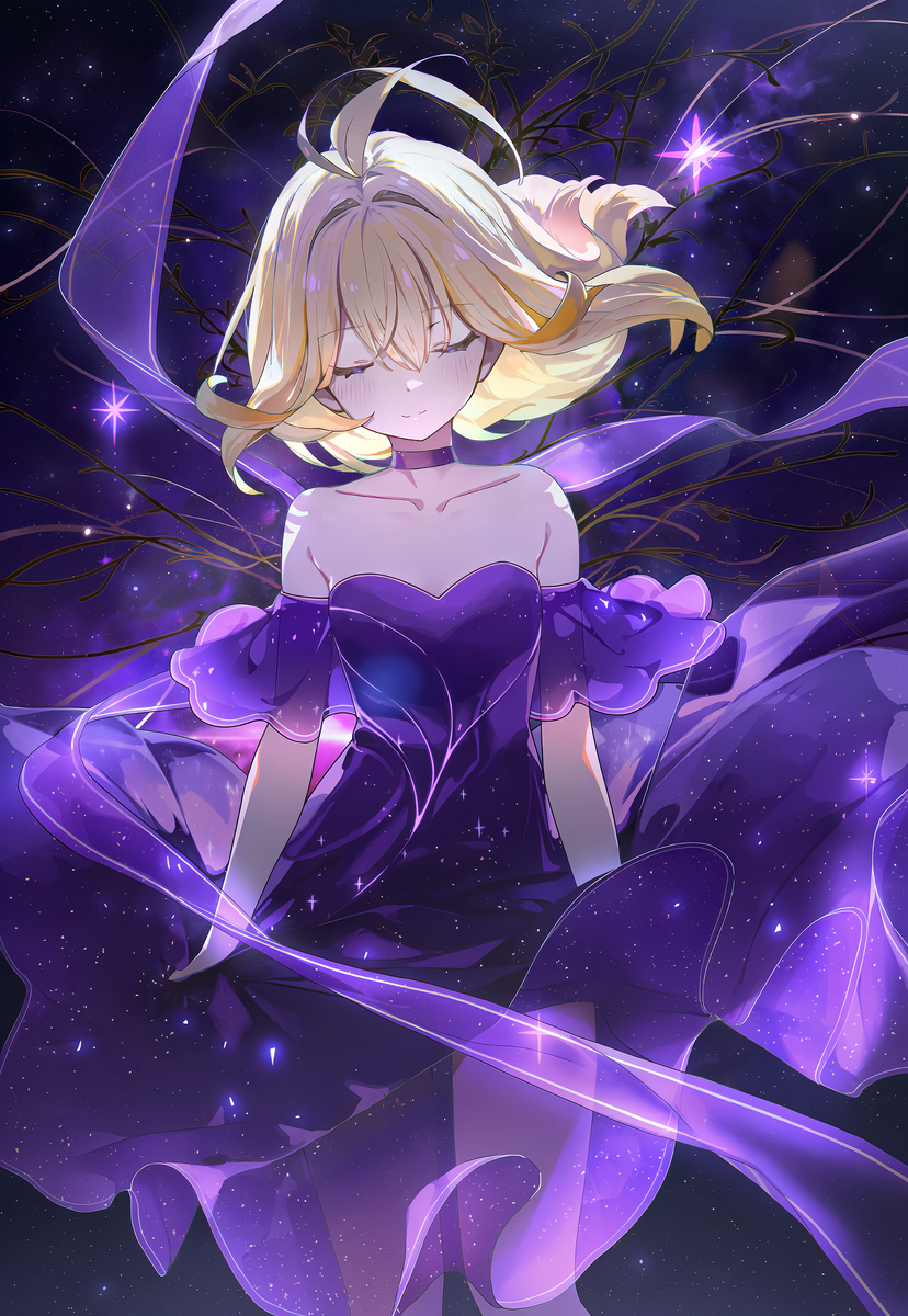 This is a pixiv picture whose title is 夢.