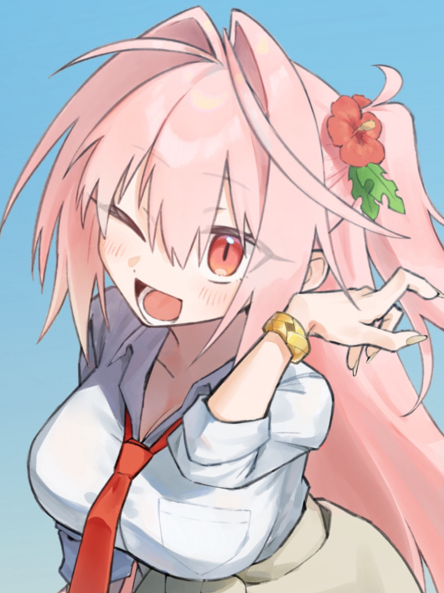 This is a pixiv picture whose title is ナッちゃん🌺.