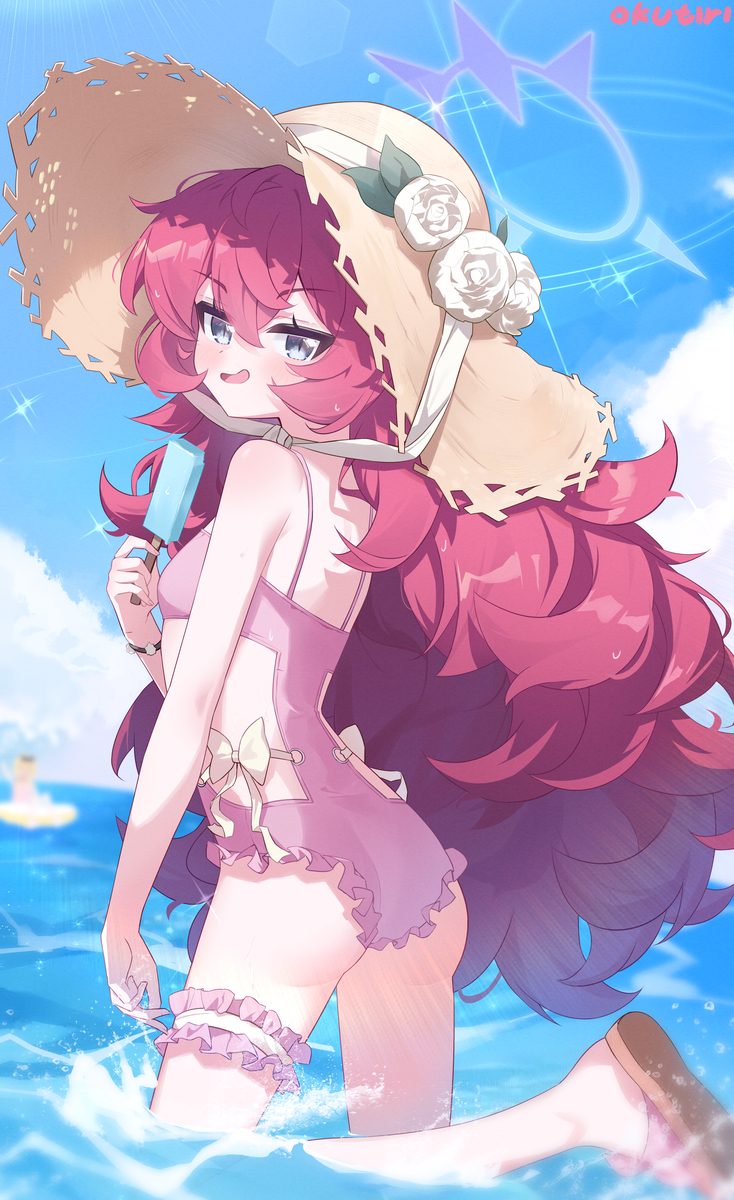 This is a pixiv picture whose title is イロハ.