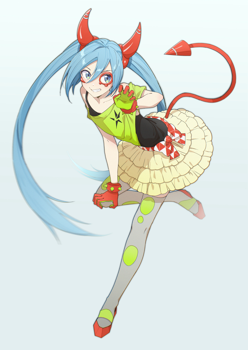 This is a pixiv picture whose title is DE:MONSTAR.