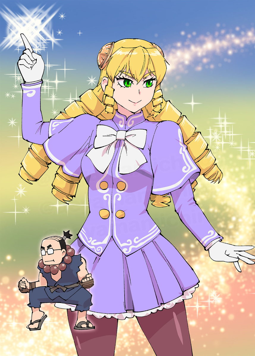 This is a pixiv picture whose title is ベテラン勢.