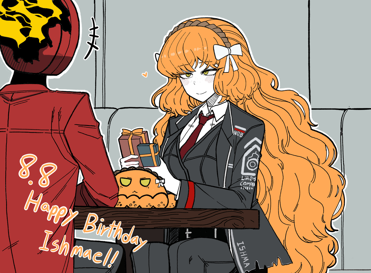 This is a pixiv picture whose title is 생일 5일째-.