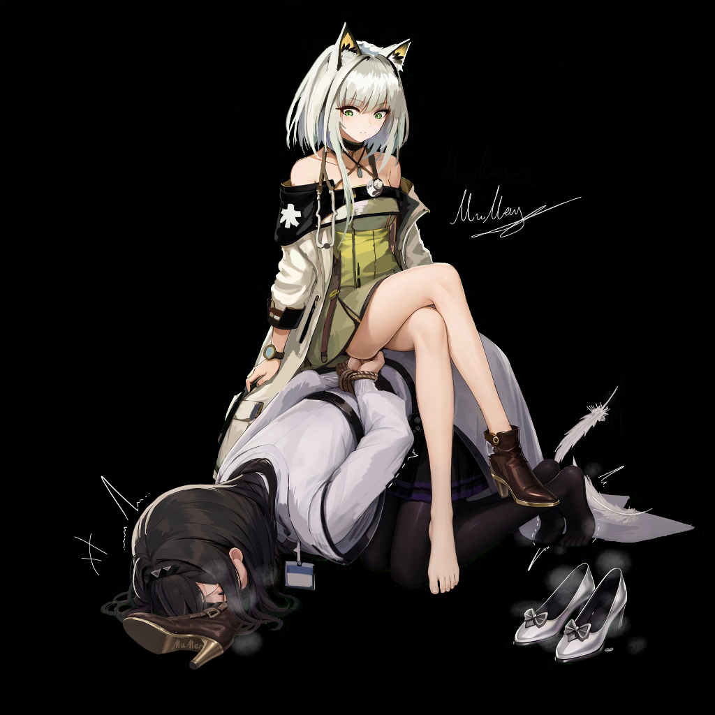 This is a pixiv picture whose title is 牢猫的梦境.