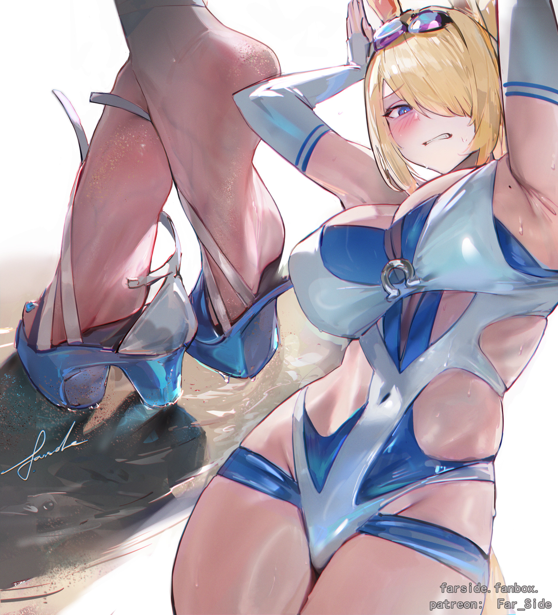 This is a pixiv picture whose title is DAY 36 SFW 西格莉德"うまぴょい？！”.
