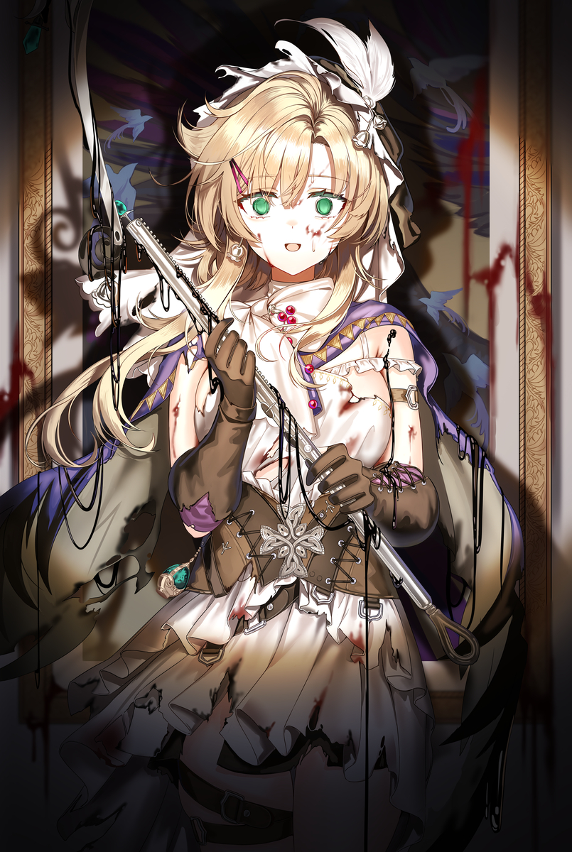 This is a pixiv picture whose title is Rhiannon.