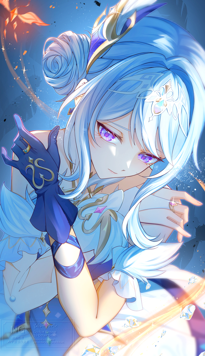 This is a pixiv picture whose title is 融解.