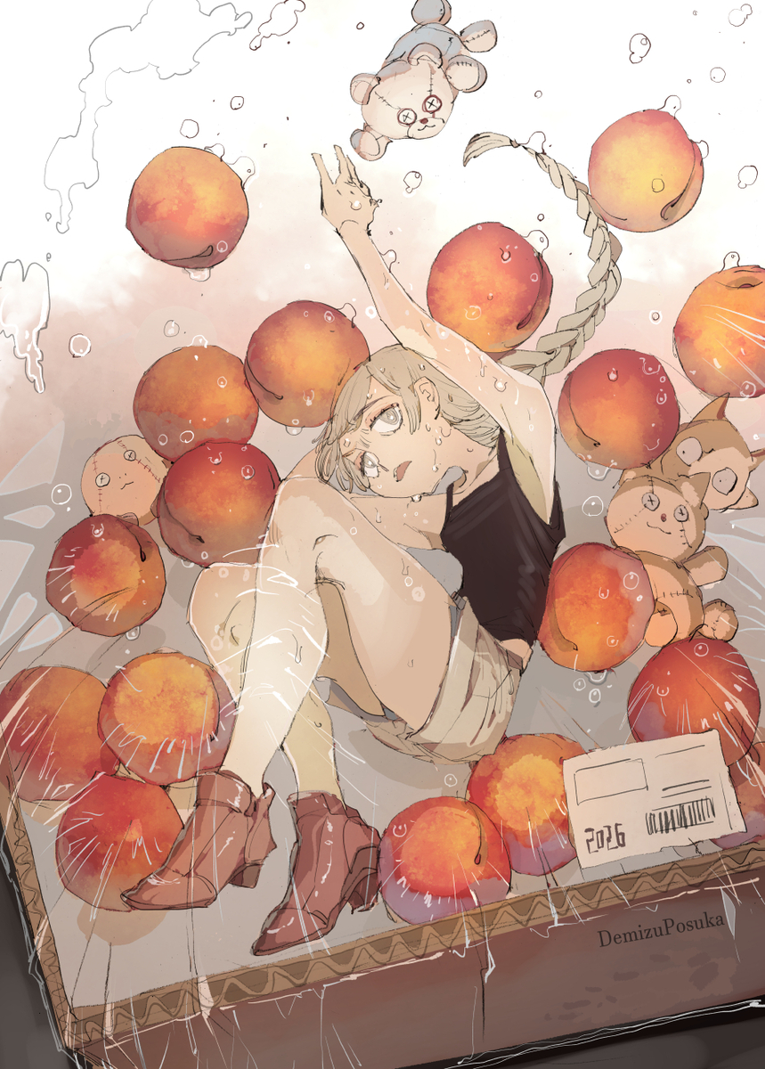 This is a pixiv picture whose title is 漠然とした不安しかない.