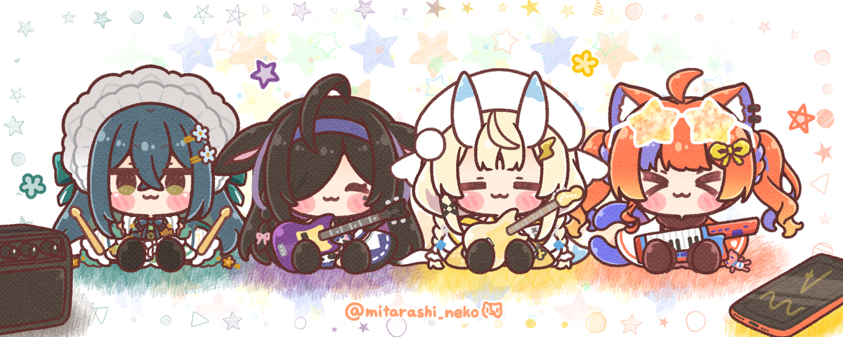 This is a pixiv picture whose title is よいゆめ1周年！！🥳✨.