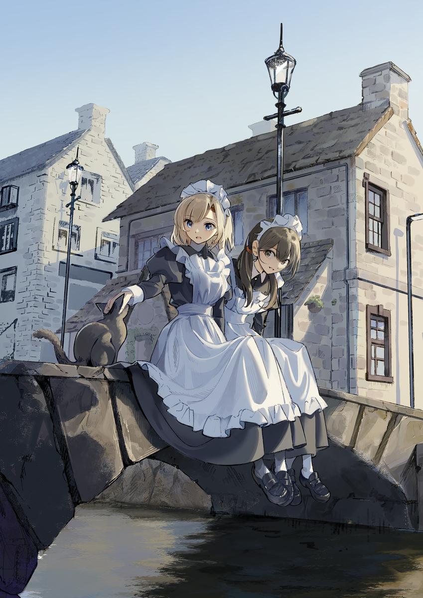 This is a pixiv picture whose title is あなたも涼みに来たの？.