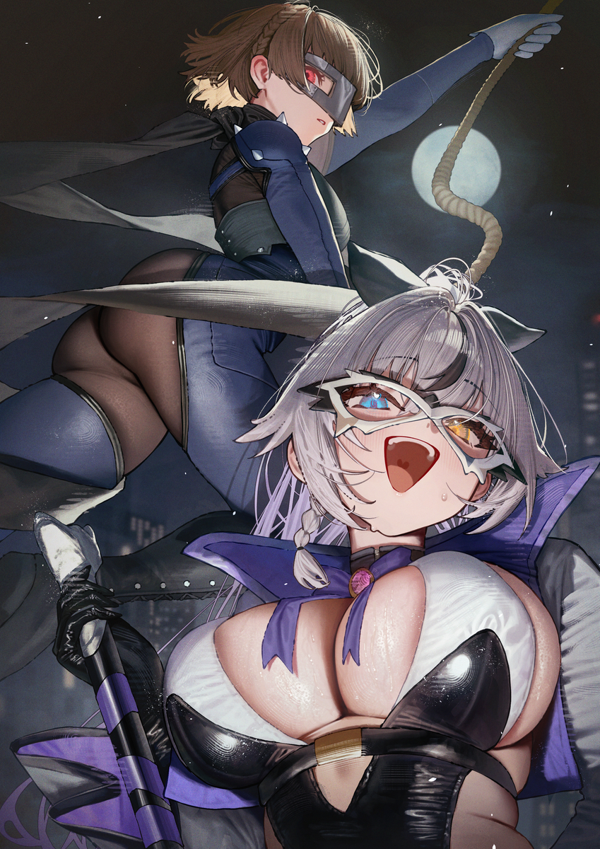 This is a pixiv picture whose title is Phantom.