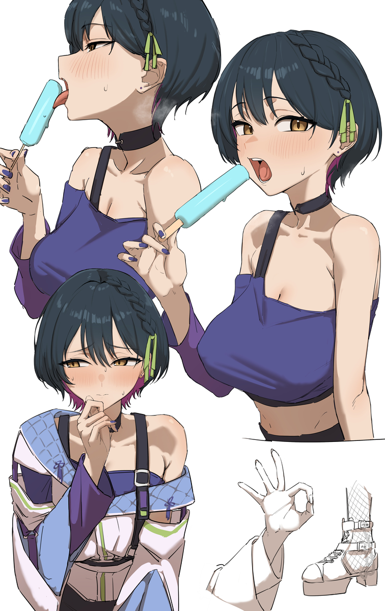 This is a pixiv picture whose title is いろんなやま.