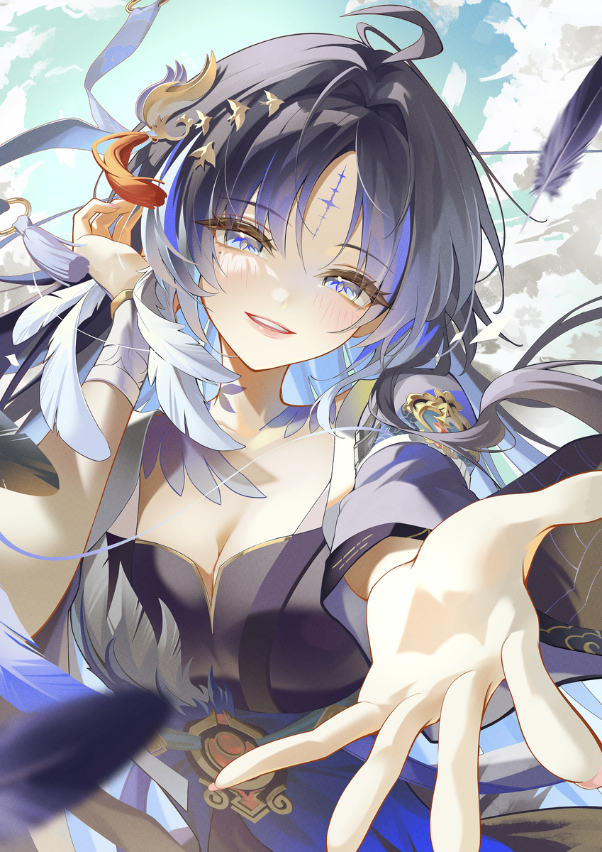 This is a pixiv picture whose title is 秧秧・玄翎.