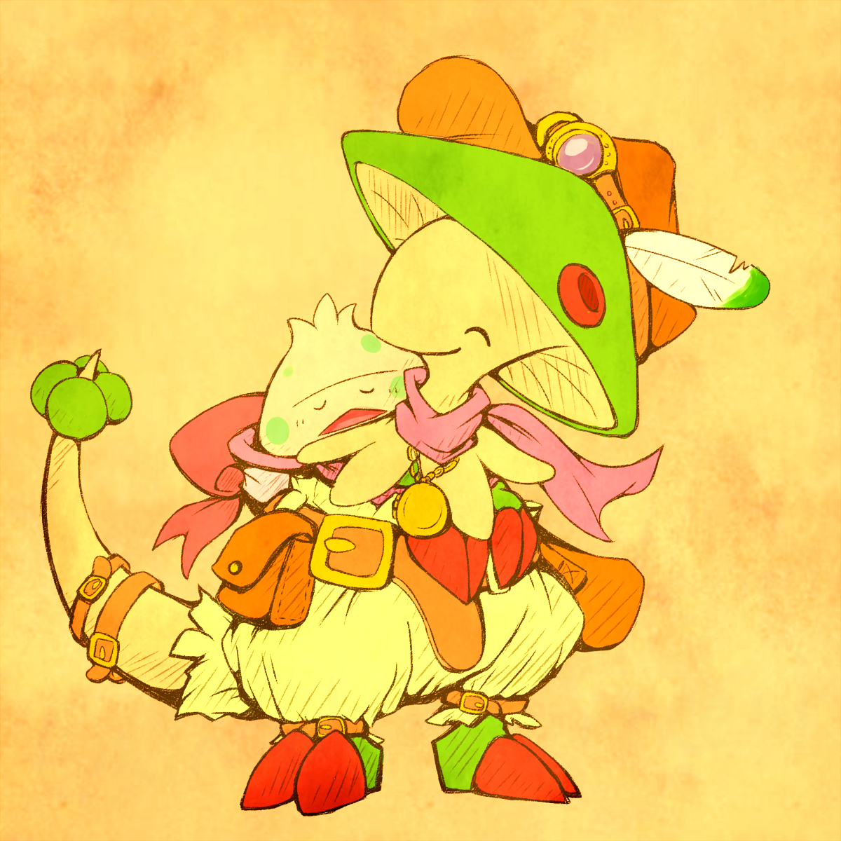 This is a pixiv picture whose title is ベビーシッター.
