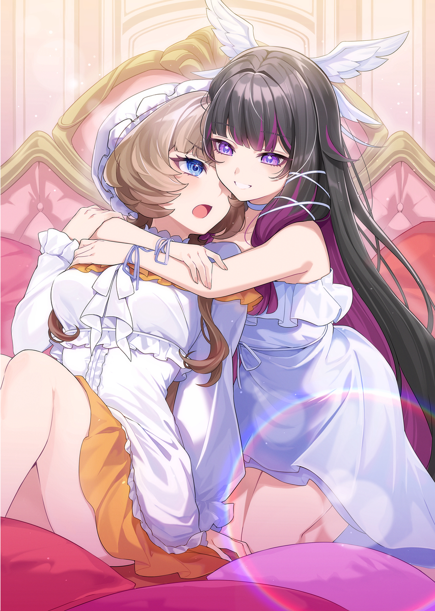 This is a pixiv picture whose title is コロンビーナとサンドローネ.