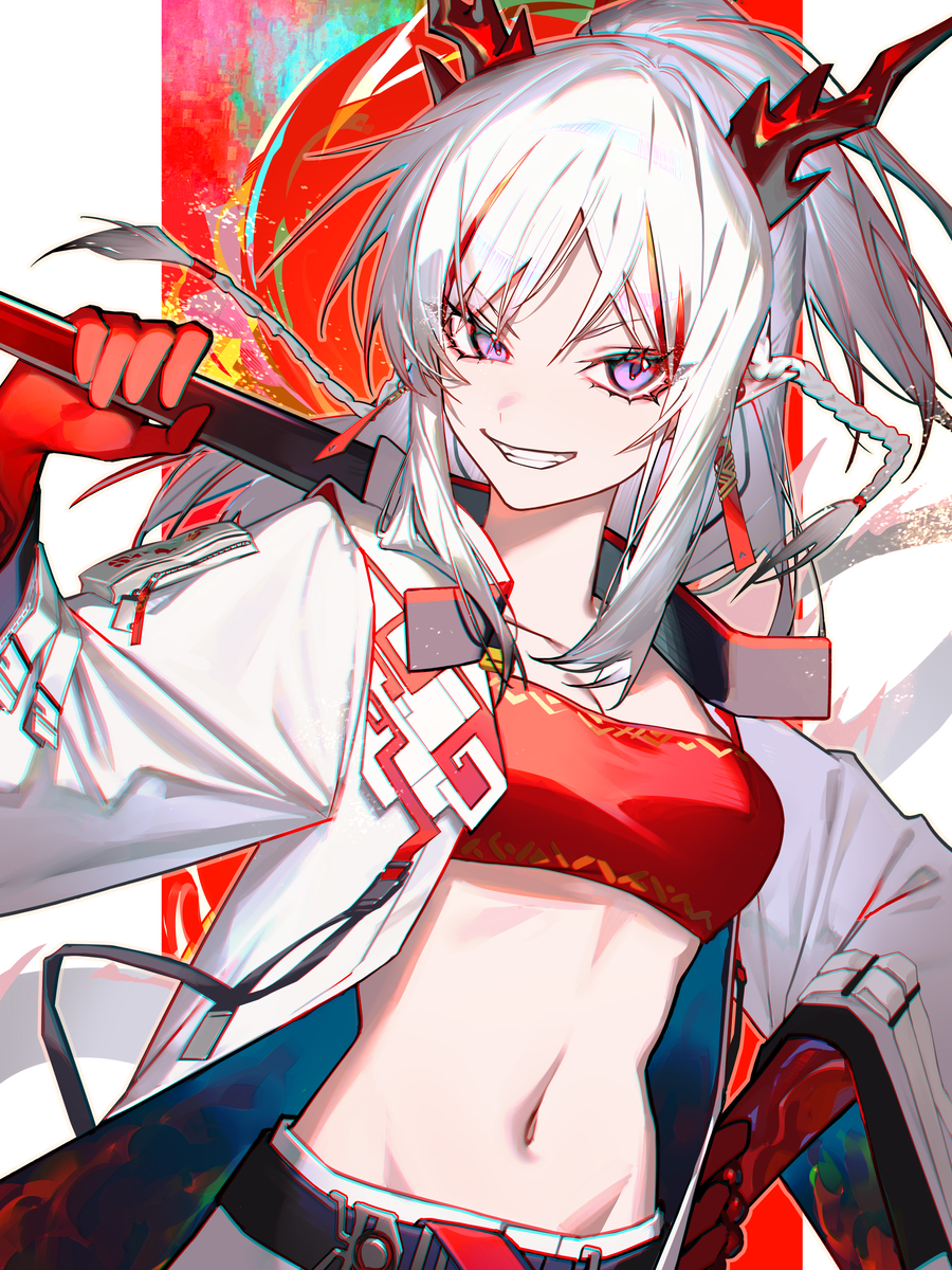 This is a pixiv picture whose title is ニェン.