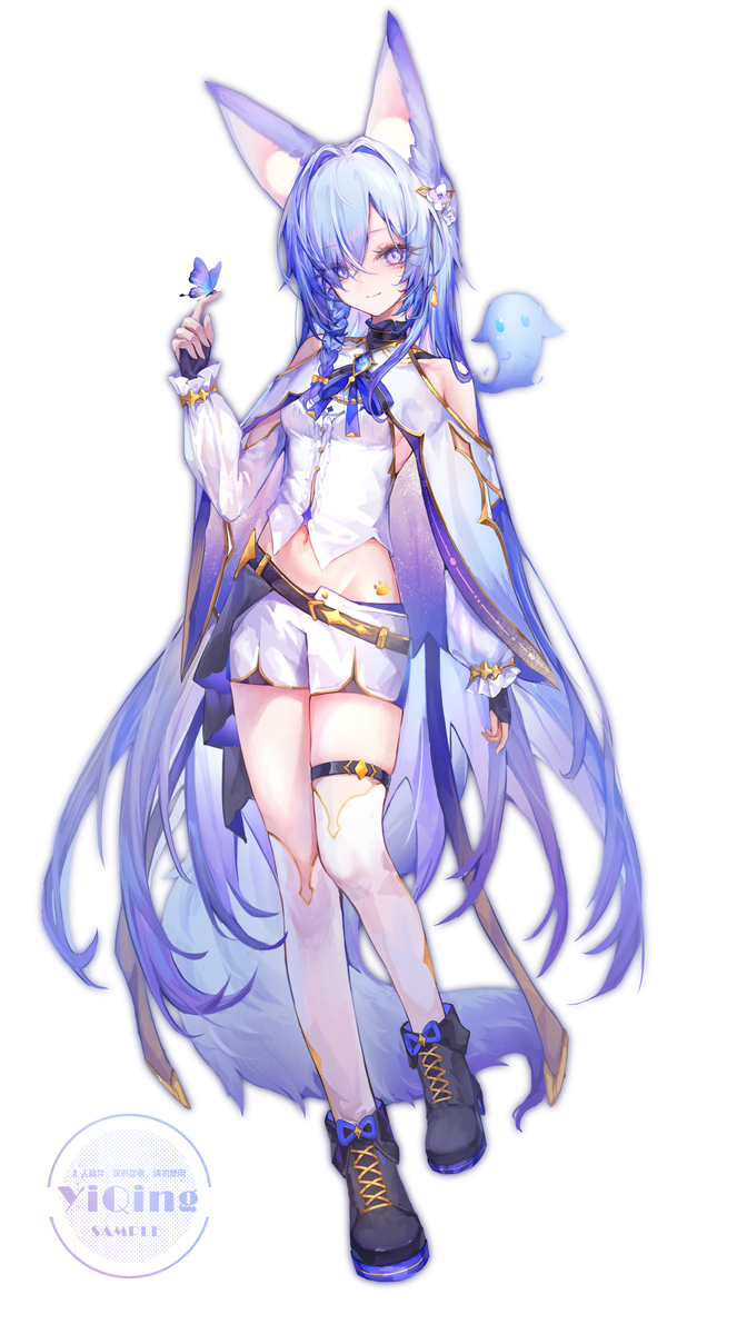 This is a pixiv picture whose title is 约稿.