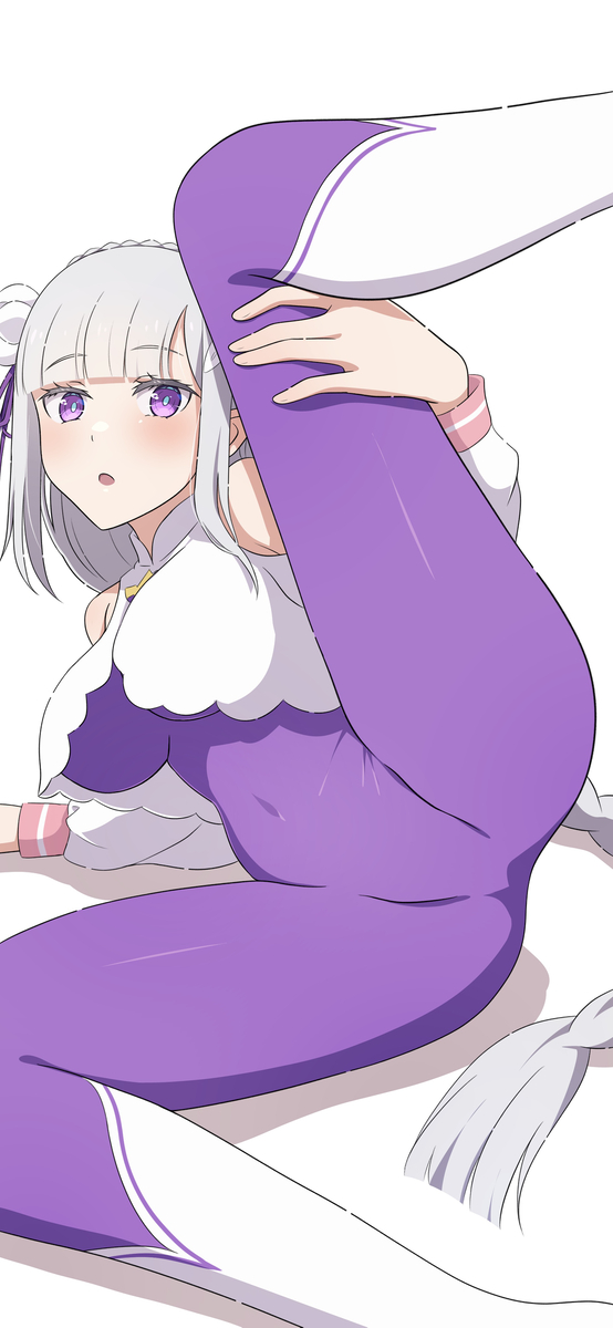 This is a pixiv picture whose title is エミリア.