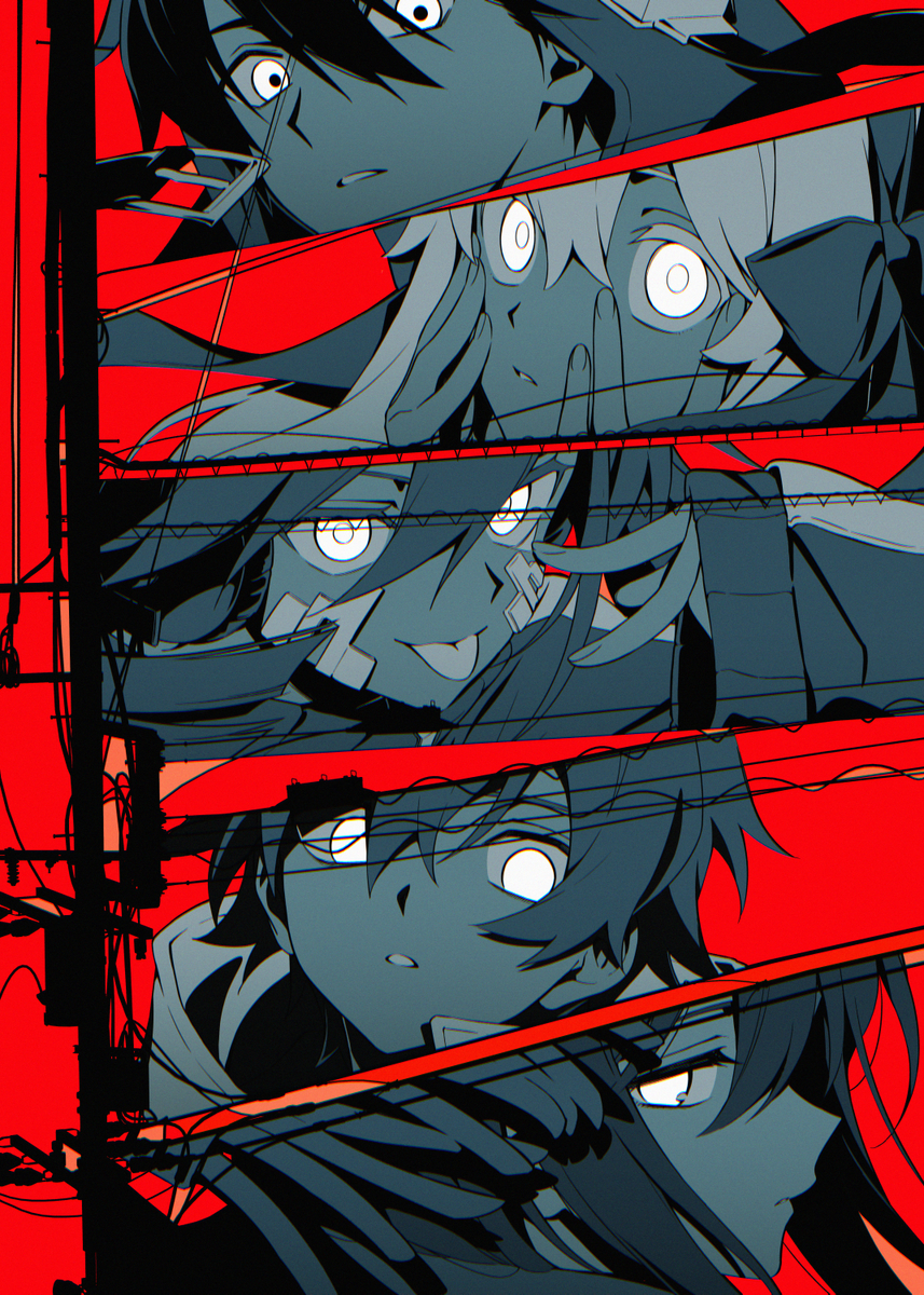 This is a pixiv picture whose title is カゲロウプロジェクト.