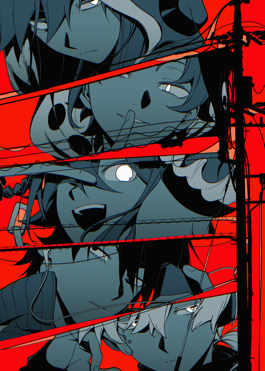 This is a pixiv picture whose title is カゲロウプロジェクト.